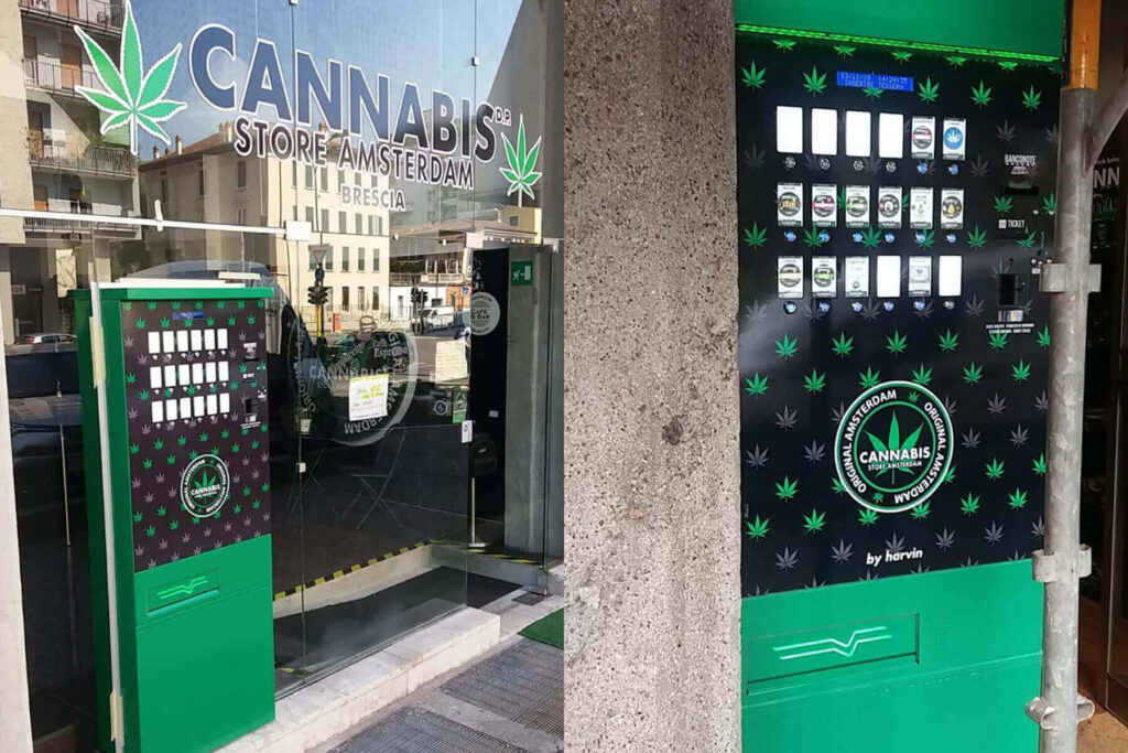 distributori automatici cannabis