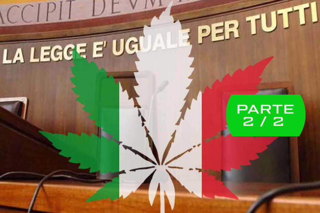 legislazione italiana cannabis legale 2021