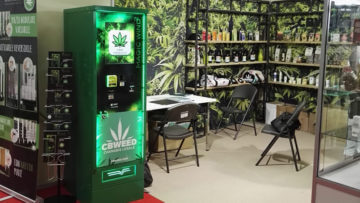 Harvin Cannabis Vending Machines in Thessaloniki with our CBWeed Partners