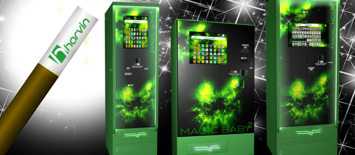 Cannabis Vending Machines with a Touch of Magic: Magic Baby Touch, Magic Wind Touch, Magic Wind Touch