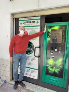 Weed vending machines
