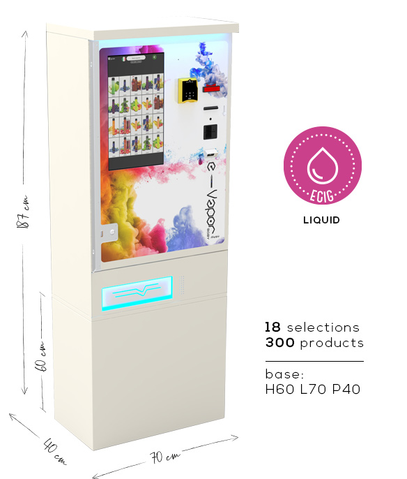 Selling with vending machines: new technologies