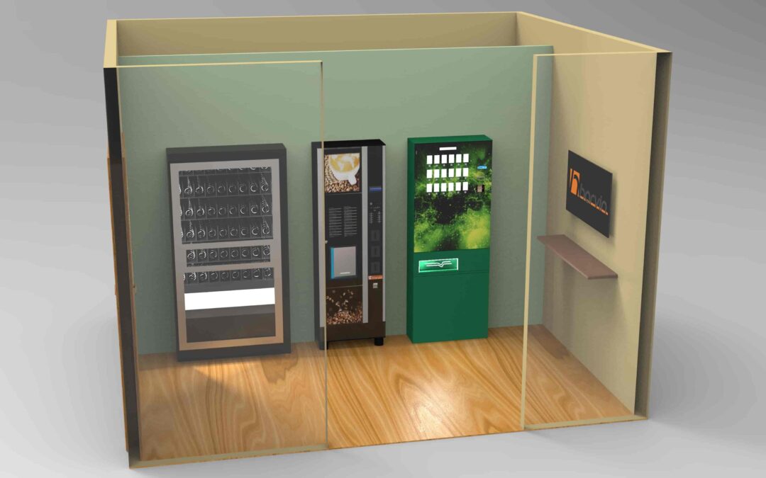 Distributore automatico di sigarette elettroniche usa e getta